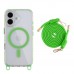 Чохол TPU+PC LanyardCase with MagSafe для iPhone 16
