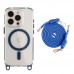 Чохол TPU+PC LanyardCase with MagSafe для iPhone 15 Pro Max