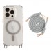 Чохол TPU+PC LanyardCase with MagSafe для iPhone 15 Pro Max