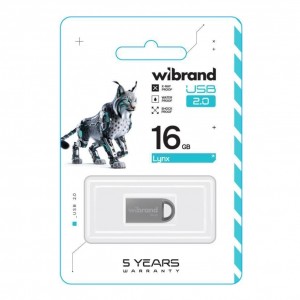 USB флеш-накопичувач Wibrand 16gb Lynx