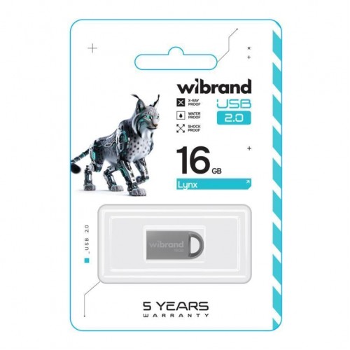 USB флеш-накопичувач Wibrand 16gb Lynx