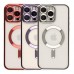 Чохол TPU Metallic Full Camera with Magsafe для iPhone 16 Pro Max