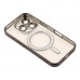 Чохол TPU Metallic Full Camera with Magsafe для iPhone 16 Pro Max Чохол TPU Metallic Full Camera with Magsafe для iPhone 16 Pro Max
