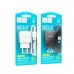 Мережевий Зарядний Пристрій Hoco C140A 1USB QC 18W+USB to Micro