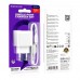 Мережевий Зарядний Пристрій Borofone BAS11A 1USB 2.1A+USB to Micro