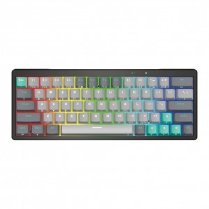 Клавіатура Ігрова бездротова Fantech PRO63 MK912 (Wired, BT, 2.4Ghz) Red Switch