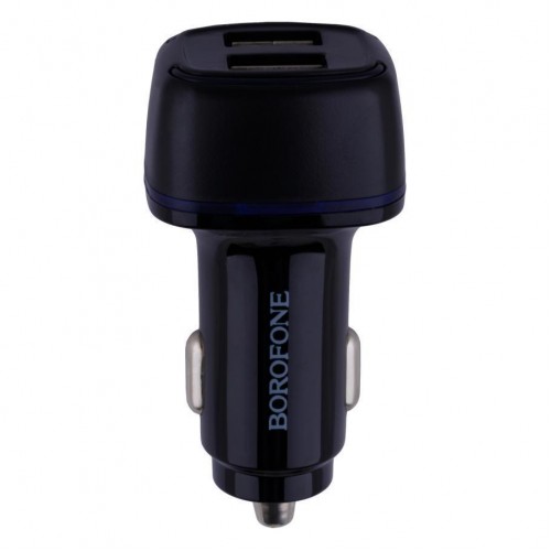 Автомобільний Зарядний Пристрій Borofone BZ14 Type-C 2USB 2.4A