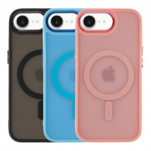 Чохол TPU+PC Space Magnetic Color with Magsafe для iPhone 17e/16e