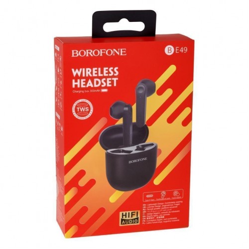Блютуз Стерео Гарнитура Borofone BE49 Serenity TWS