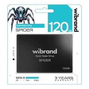 SSD Диск Wibrand Spider 120GB 2.5