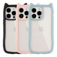 Чохол TPU+PC Cat Ears Case для iPhone 14 Pro Чохол TPU+PC Cat Ears Case для iPhone 14 Pro