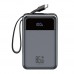 Універсальна Мобільна Батарея Power Bank XO PR267 65W with 65W Type-C two-way charging cable 20000 mAh Універсальна Мобільна Батарея Power Bank XO PR267 65W with 65W Type-C two-way charging cable 20000 mAh