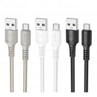 Кабель USB Borofone BX116 Micro 2.4A Кабель USB Borofone BX116 Micro 2.4A