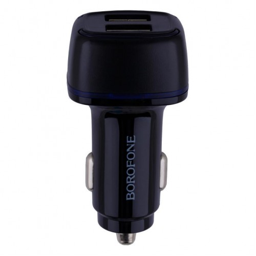 Авто Зарядное Устройство Borofone BZ14 Lightning 2USB