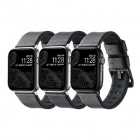 Ремінець для Apple Watch Leather+Silicone 38/40/41 mm
