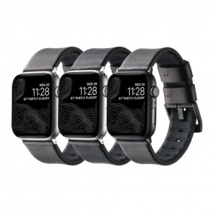 Ремінець для Apple Watch Leather+Silicone 38/40/41 mm