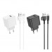 Мережевий Зарядний Пристрій Borofone BAS11A 1USB 2.1A+USB to Type-C