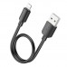 Кабель USB Hoco X96 Lightning 2.4A 0.25m