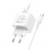Мережевий Зарядний Пристрій Borofone BAS11A 1USB 2.1A+USB to Type-C