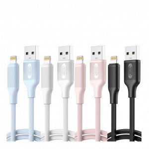 Кабель USB XO-NB265 Lightning 2.4A (30pcs/bottle) Кабель USB XO-NB265 Lightning 2.4A (30pcs/bottle)
