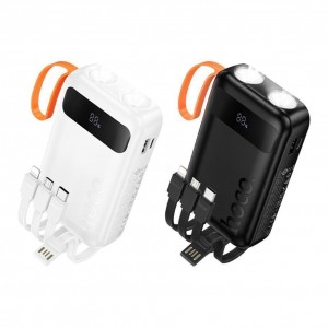 Універсальна Мобільна Батарея Power Bank Hoco J151 Spirit dual lighting four-cable 10000mAh