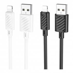 Кабель USB Hoco X88 Gratified Lightning 2.4A 2m Кабель USB Hoco X88 Gratified Lightning 2.4A 2m