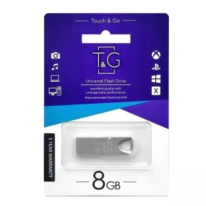 USB флеш-накопичувач T&G 8gb Metal 117 USB флеш-накопичувач T&G 8gb Metal 117