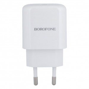 Мережевий Зарядний Пристрій Borofone BN3 Premium PD 20W Type-C to Lightning QC3.0 Мережевий Зарядний Пристрій Borofone BN3 Premium PD 20W Type-C to Lightning QC3.0