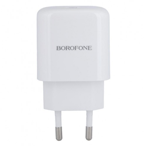 Мережевий Зарядний Пристрій Borofone BN3 Premium PD 20W Type-C to Lightning QC3.0