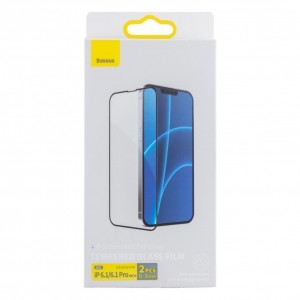 Захисне скло Baseus 0.3 mm для iPhone 13/13 Pro/14/16e (2 шт) SGQP010101