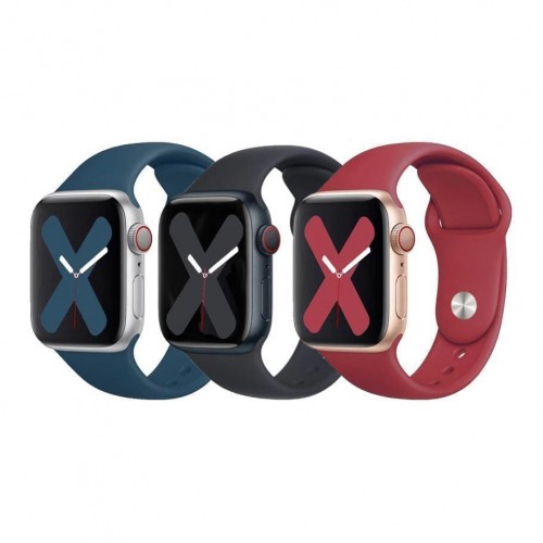 Ремінець для Apple Watch Band Silicone One-Piece Size-S 42/44/45/49 mm