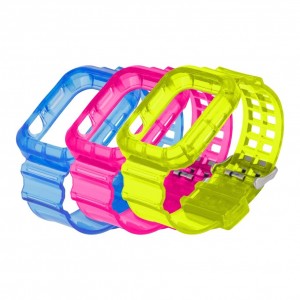 Ремінець для Apple Watch Band Color Transparent + Protect Case 44mm Ремінець для Apple Watch Band Color Transparent + Protect Case 44mm