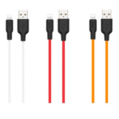 Кабель Hoco X21 Plus Silicone Lightning