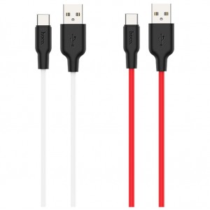Кабель USB Hoco X21 Plus Silicone Type-C 2m Кабель USB Hoco X21 Plus Silicone Type-C 2m