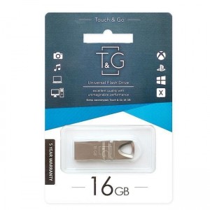 USB флеш-накопичувач T&G 16gb Metal 117
