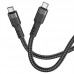 Кабель USB Hoco U110 60W Type-C to Type-C 1.2m Кабель USB Hoco U110 60W Type-C to Type-C 1.2m