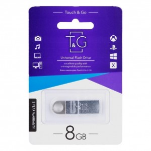 USB флеш-накопичувач T&G 8gb Metal 0.26 USB флеш-накопичувач T&G 8gb Metal 0.26