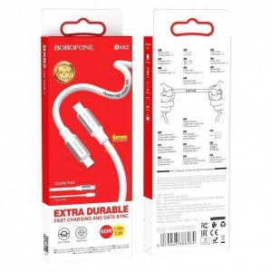 Кабель USB Borofone BX82 60W Type-C to Type-C Кабель USB Borofone BX82 60W Type-C to Type-C