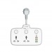 Мережевий Подовжувач LDNIO SC2413 2 universal ports/1PD/1QC/2 auto ID