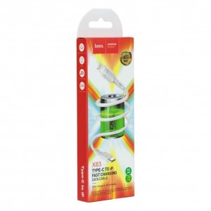 Кабель USB Hoco X83 PD Type-C to Lightning Кабель USB Hoco X83 PD Type-C to Lightning