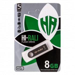 USB флеш-накопичувач Hi-Rali Shuttle 8gb USB флеш-накопичувач Hi-Rali Shuttle 8gb