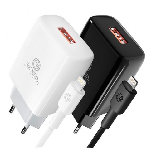 Мережевий Зарядний Пристрій Ridea RW-11311 Element Lightning 2.1 A