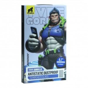 Захисне скло Type Gorilla 0.33 мм 2.5D HD Anti-Static PTJ1 для iPhone 13 Pro Max Захисне скло Type Gorilla 0.33 мм 2.5D HD Anti-Static PTJ1 для iPhone 13 Pro Max
