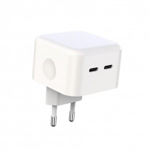 Мережевий Зарядний Пристрій XO L102 EU Dual type-C port 35W Type-C to Lightning Мережевий Зарядний Пристрій XO L102 EU Dual type-C port 35W Type-C to Lightning