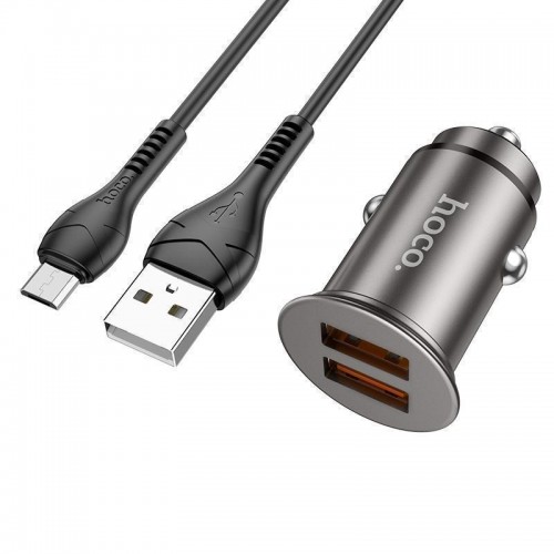 Автомобільний Зарядний Пристрій Hoco NZ1 36W QC3.0 Micro