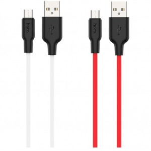 Кабель USB Hoco X21 Plus Silicone Micro Кабель USB Hoco X21 Plus Silicone Micro