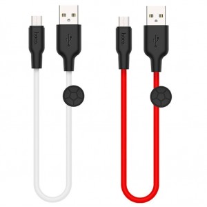 Кабель USB Hoco X21 Plus Silicone Micro 0.25m Кабель USB Hoco X21 Plus Silicone Micro 0.25m