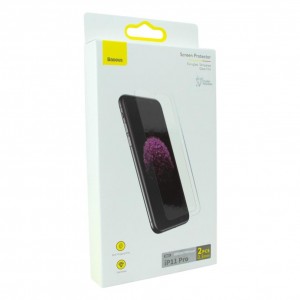 Захисне скло Baseus 0.3 mm для iPhone X/XS/11 Pro (2 шт) SGBL063602 Захисне скло Baseus 0.3 mm для iPhone X/XS/11 Pro (2 шт) SGBL063602