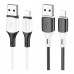 Кабель USB Borofone BX79 Silicone Lightning 2.4A