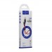 USB Hoco X21 Plus Silicone Lightning 0.25m USB Hoco X21 Plus Silicone Lightning 0.25m